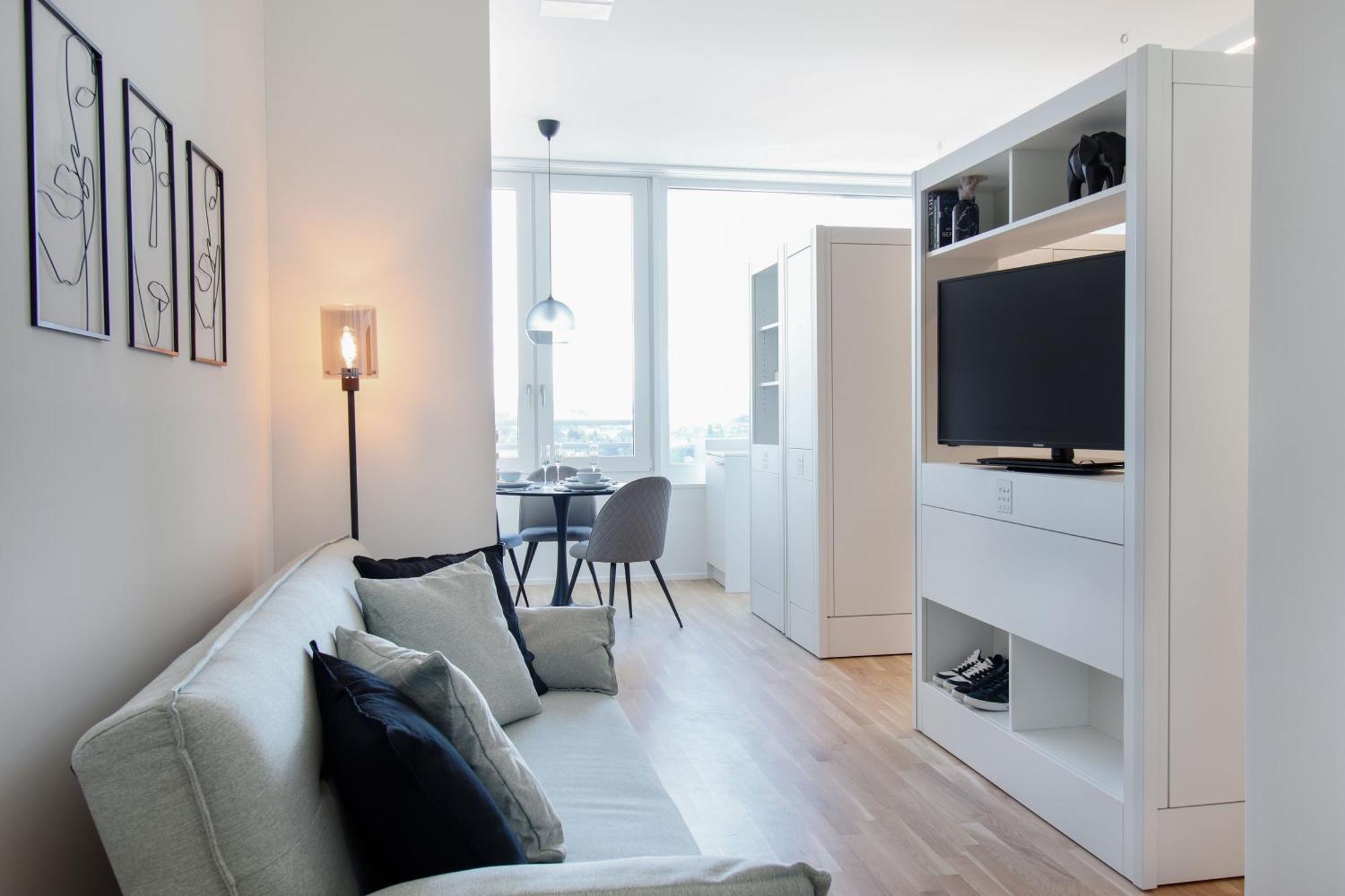 Loewe Apartments Am Rheinfall Нойхаузен-ам-Райнфалль Экстерьер фото