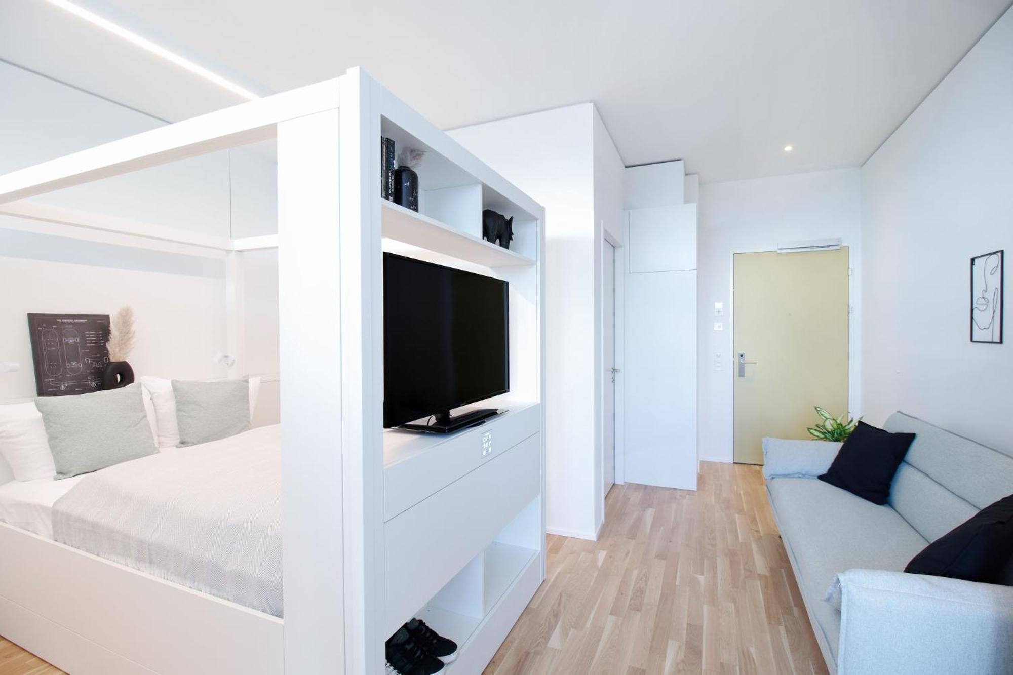 Loewe Apartments Am Rheinfall Нойхаузен-ам-Райнфалль Экстерьер фото