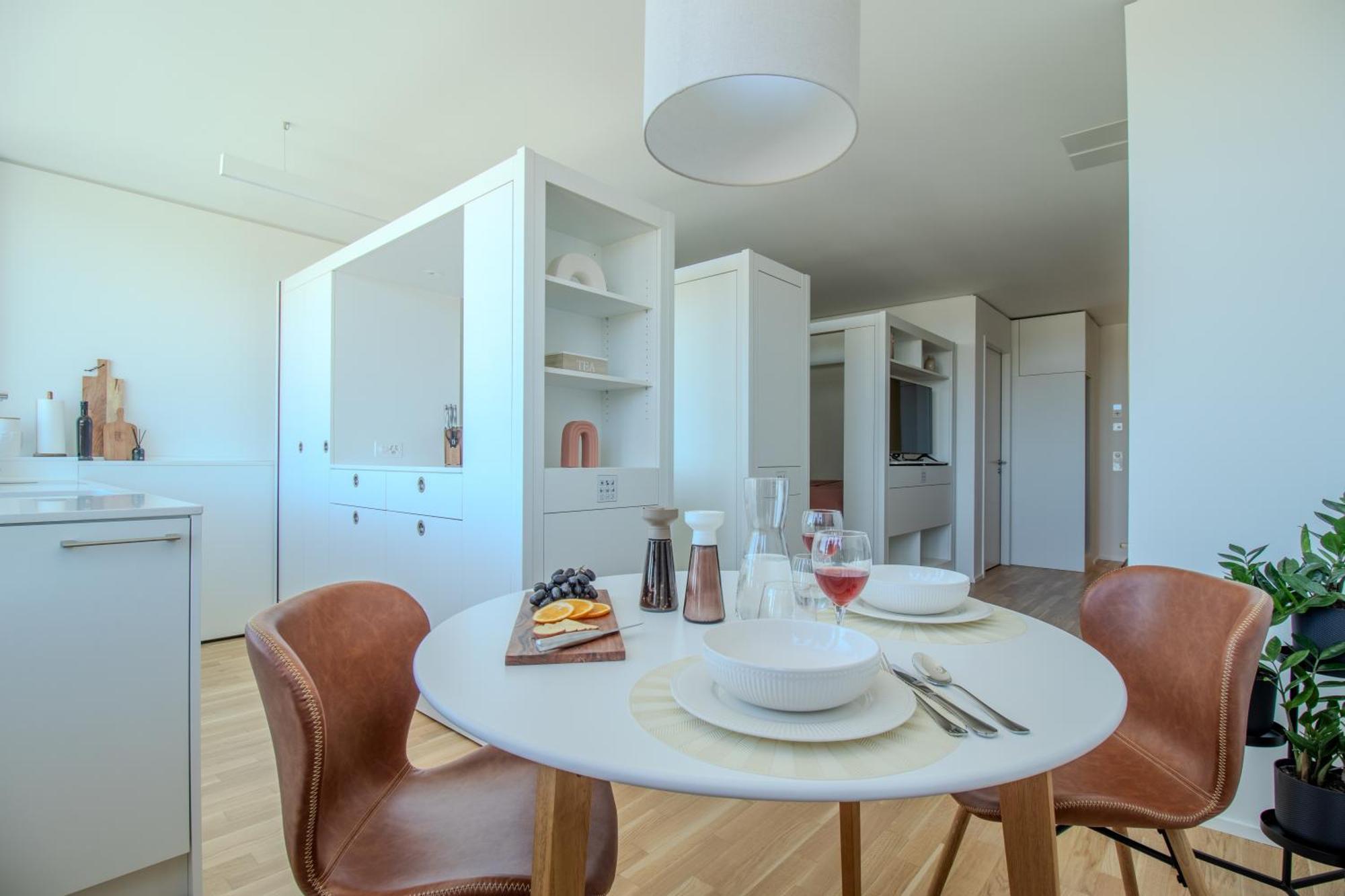 Loewe Apartments Am Rheinfall Нойхаузен-ам-Райнфалль Экстерьер фото