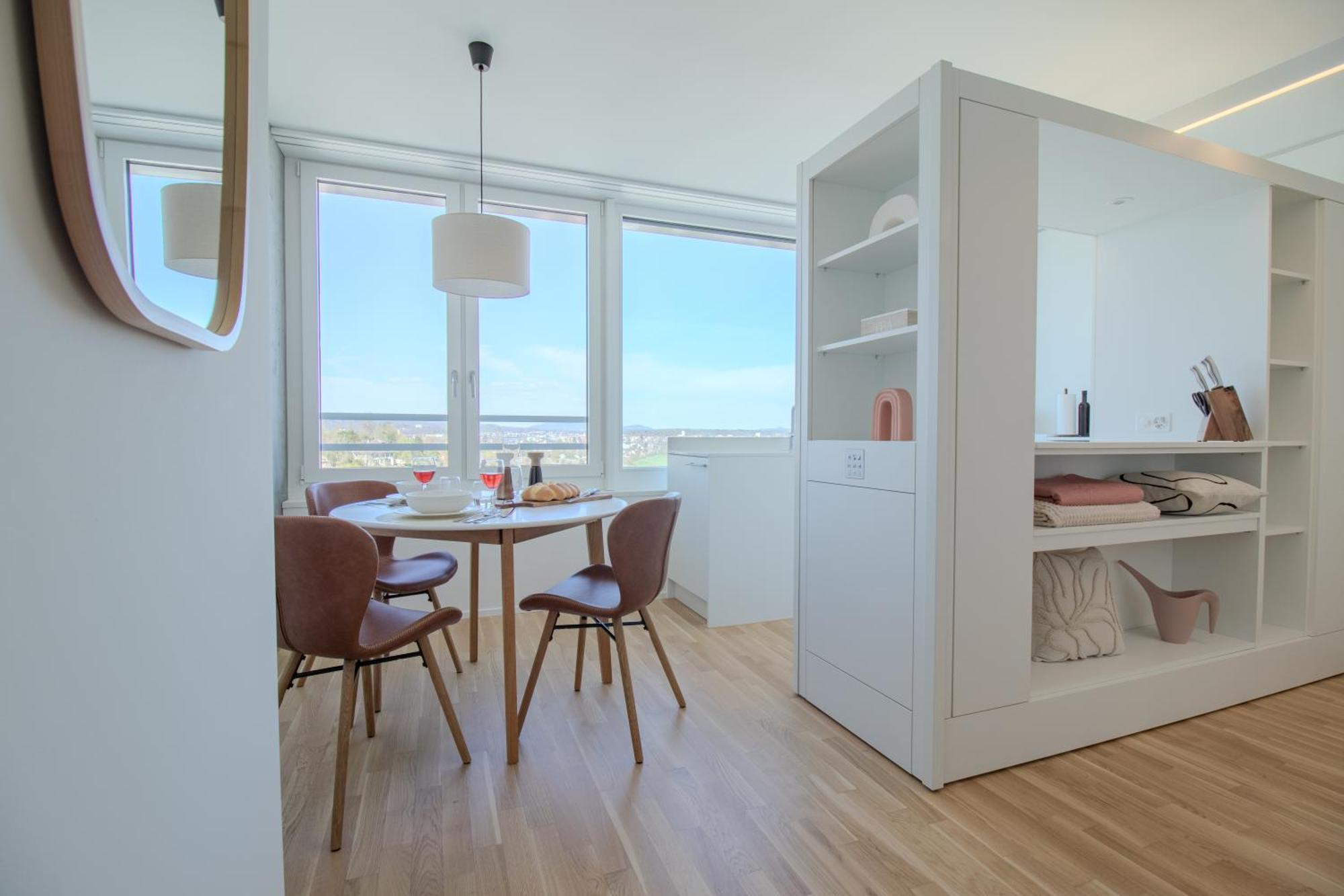 Loewe Apartments Am Rheinfall Нойхаузен-ам-Райнфалль Экстерьер фото